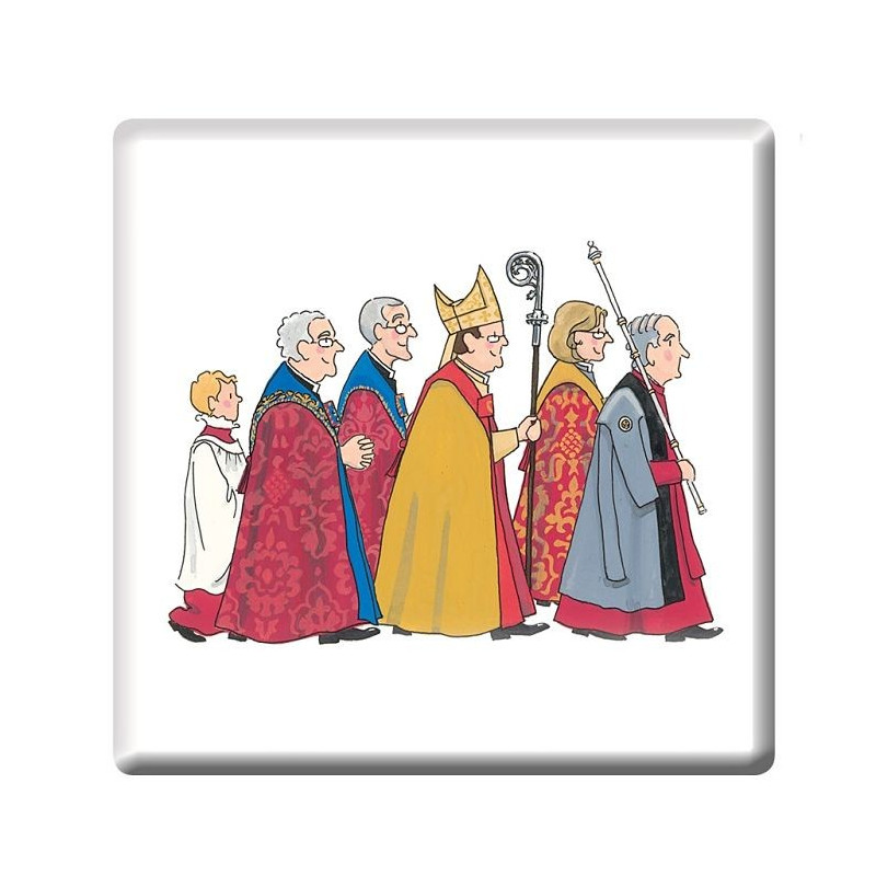 Cathedral Procession Coaster