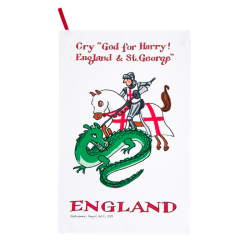 St George and the Dragon Tea Towel