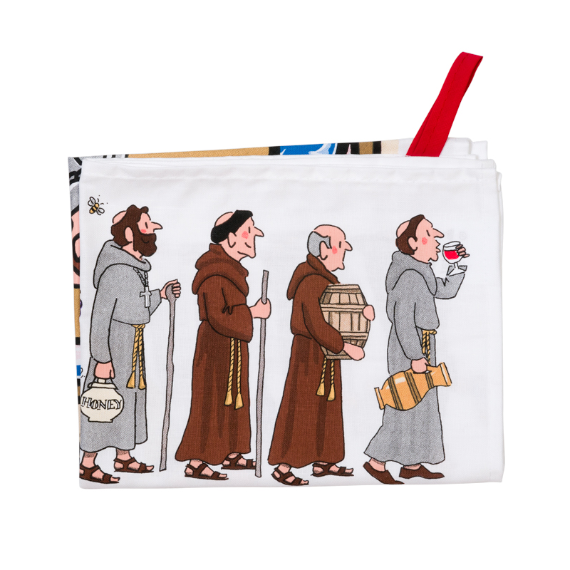 Monks Tea Towel