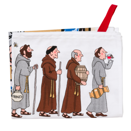 Monks Tea Towel