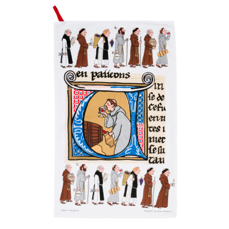 Monks Tea Towel