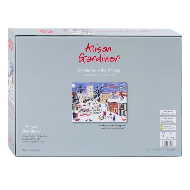 Christmas in the Village Jigsaw Puzzle
