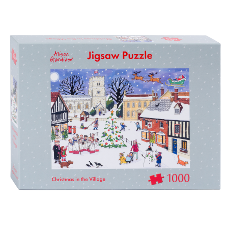 Christmas in the Village Jigsaw Puzzle