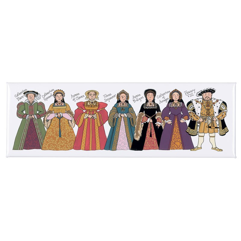 Henry VIII Panoramic Fridge Magnet | Alison Gardiner