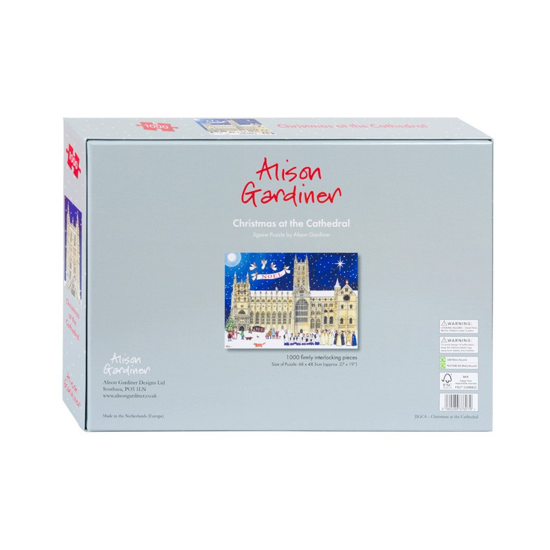 Alison Gardiner | Christmas at the Cathedral Jigsaw Puzzle