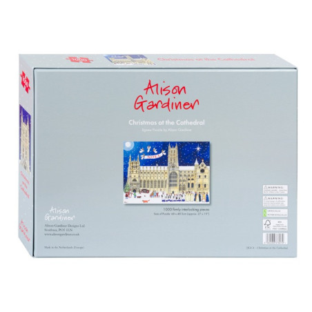 Alison Gardiner | Christmas at the Cathedral Jigsaw Puzzle