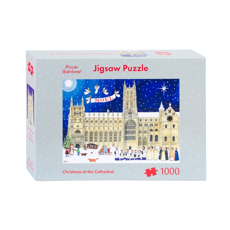 Christmas at the Cathedral Jigsaw Puzzle