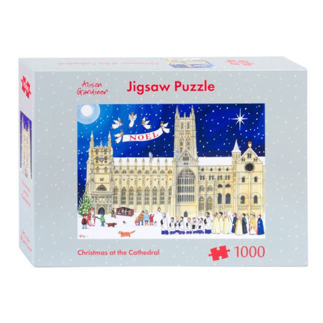 Alison Gardiner | Christmas at the Cathedral Jigsaw Puzzle