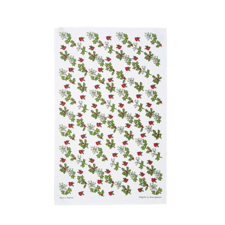 Holly & Ivy Tea Towel