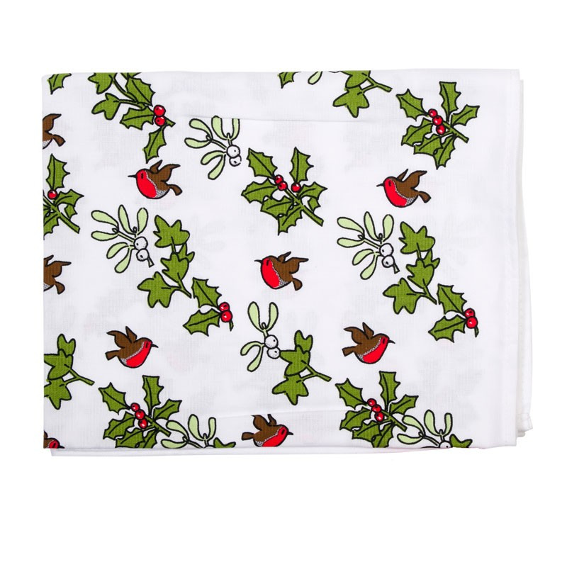 Holly & Ivy Tea Towel