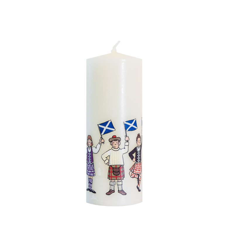 Alison Gardiner Designs Ltd | St Andrew’s Flag Candle