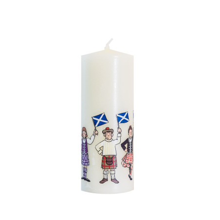 Alison Gardiner Designs Ltd | St Andrew’s Flag Candle