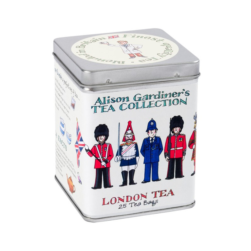 Alison Gardiner Designs | London Figures Tea Caddy