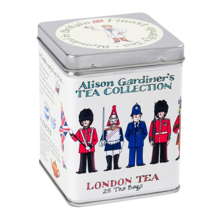 Alison Gardiner Designs | London Figures Tea Caddy