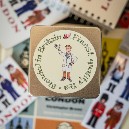 Alison Gardiner Designs | London Figures Tea Caddy