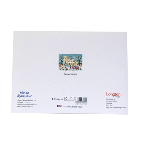 Alison Gardiner Designs Ltd | Winter Wonderland Advent Calendar Card