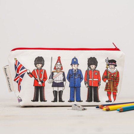 Alison Gardiner Designs Ltd | London Figures Cosmetic Bag / Pencil Case