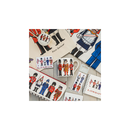 Alison Gardiner Designs Ltd | London Figures Cosmetic Bag / Pencil Case