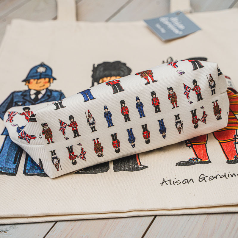 Alison Gardiner Designs Ltd | London Figures Cosmetic Bag / Pencil Case