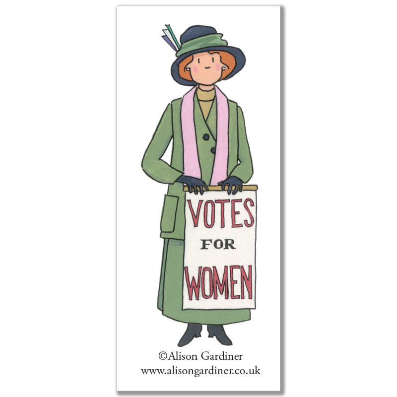 Suffragette Bookmark 3 | Alison Gardiner