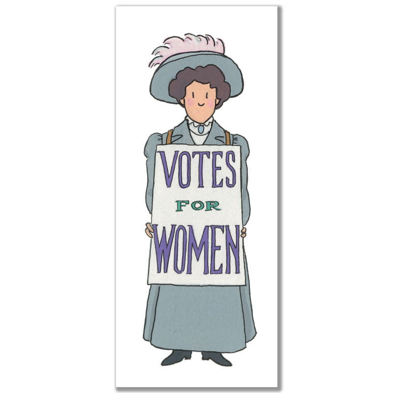 Suffragette Bookmark 1