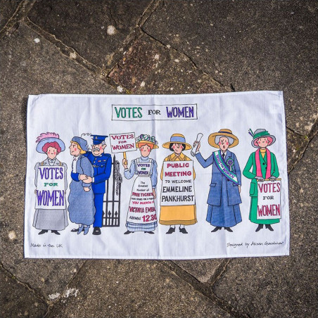 Suffragette Tea Towel | Alison Gardiner