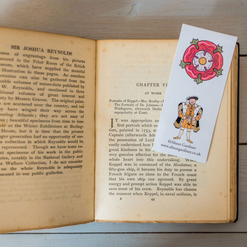 Henry VIII Bookmark