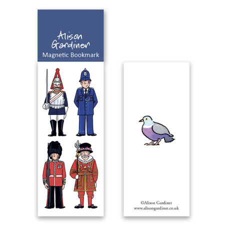 London Figures Magnetic Bookmark | Alison Gardiner