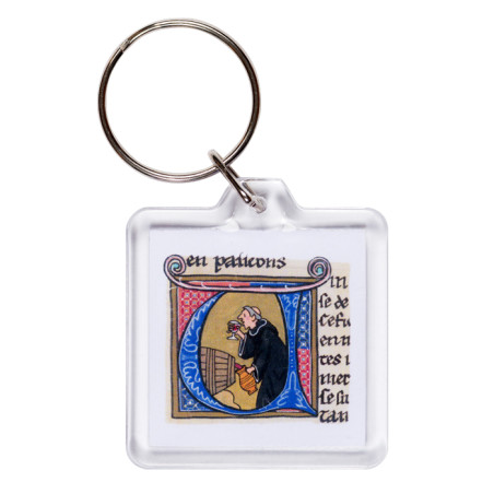 Monks Illumination Keyring | Alison Gardiner