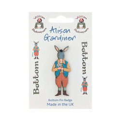 Bottom' Character Single Pin Badge