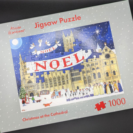 Alison Gardiner | Christmas at the Cathedral Jigsaw Puzzle