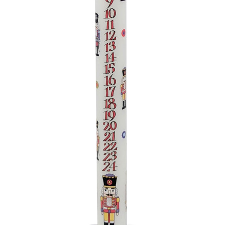 Nutcracker Christmas Dinner Advent Candle | Alison Gardiner