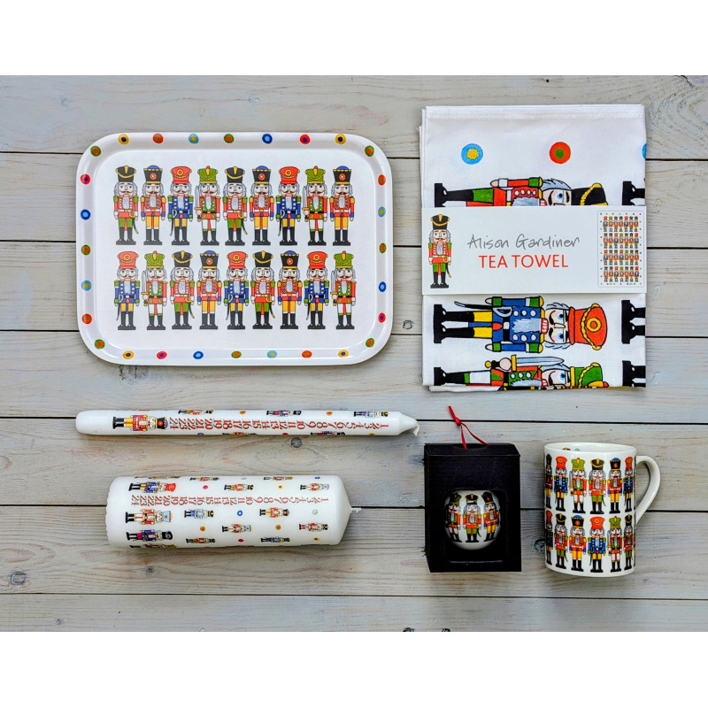 Nutcracker Christmas Dinner Advent Candle | Alison Gardiner