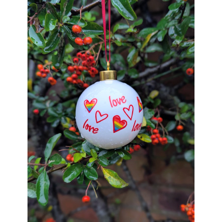 Love Heart Bauble | Alison Gardiner
