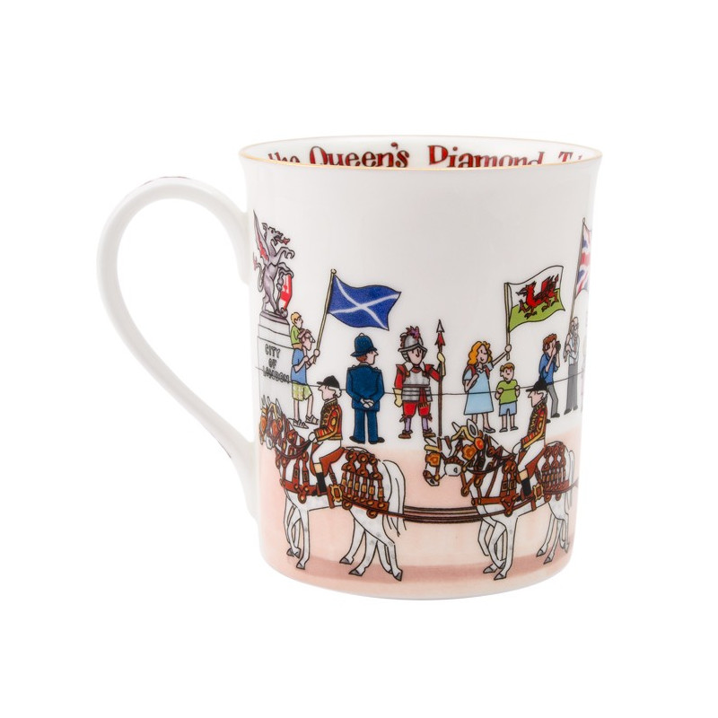 Diamond Jubilee Artist's Limited Edition Mug