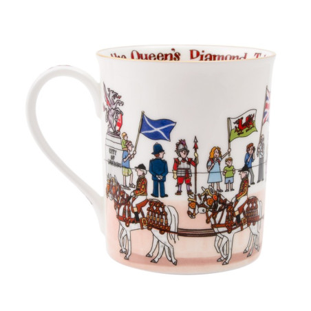 Diamond Jubilee Artist's Limited Edition Mug