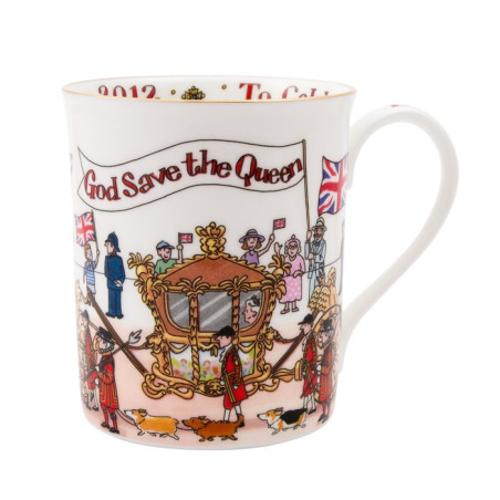 Diamond Jubilee Artist's Limited Edition Mug