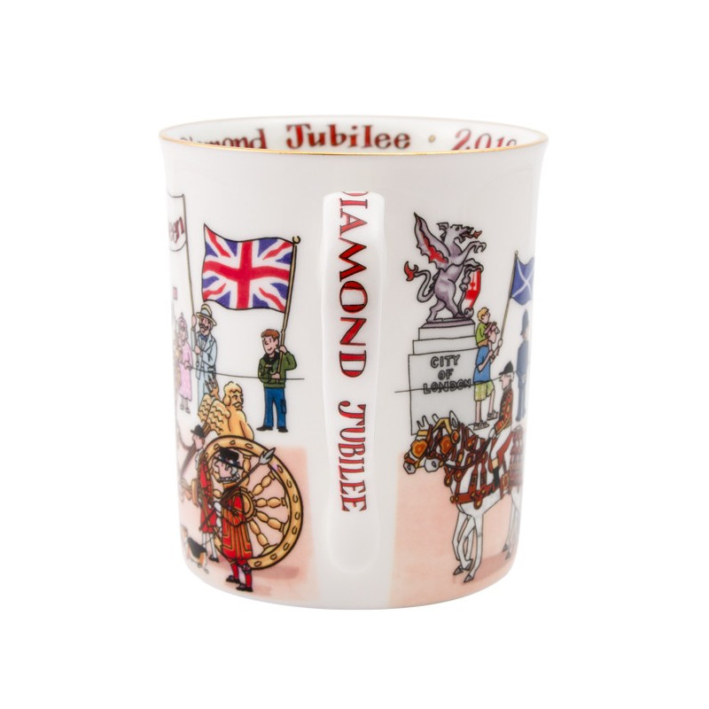 Diamond Jubilee Artist's Limited Edition Mug