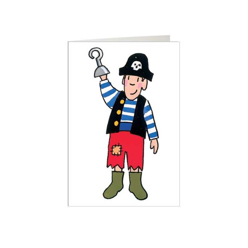 Boy Pirate Mini Card