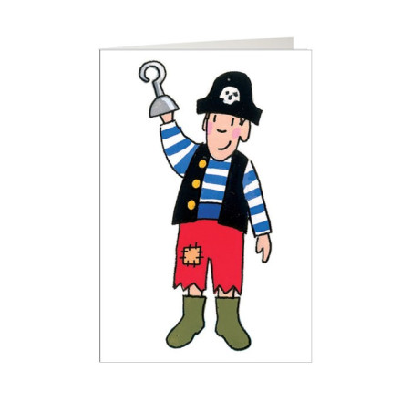 Boy Pirate Mini Card