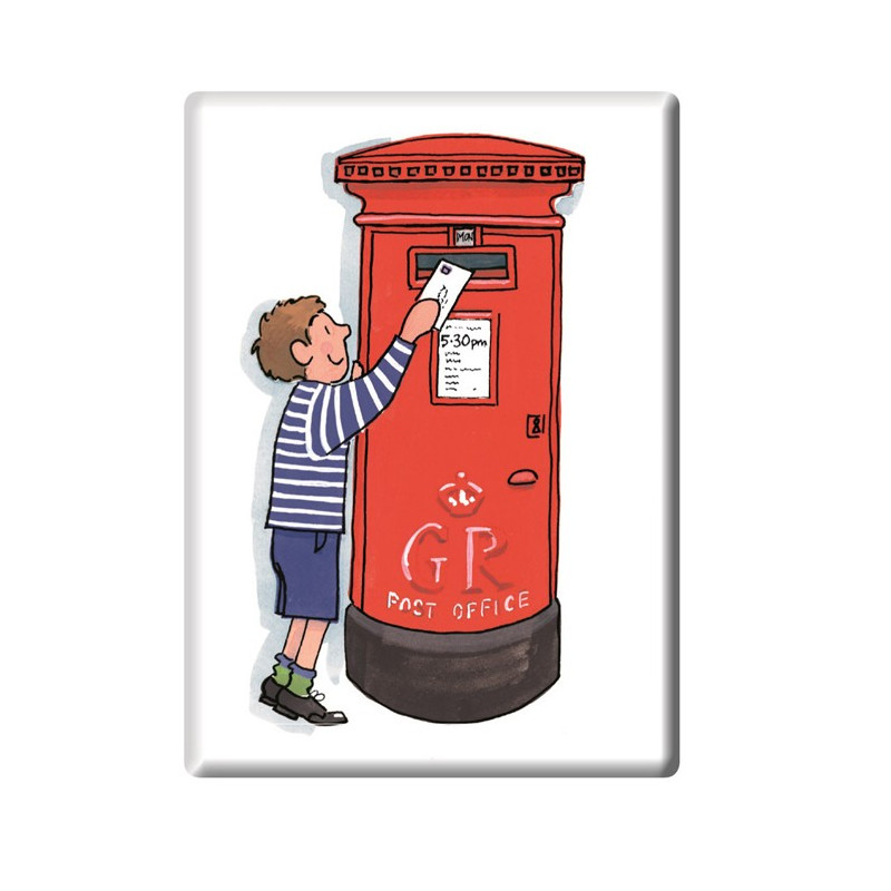 Post Box Fridge Magnet