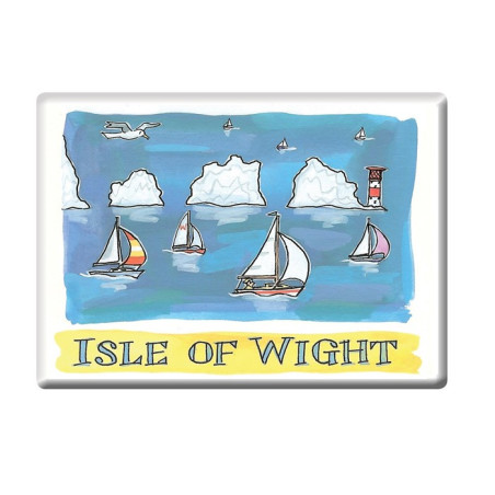 The Needles, Isle of Wight Fridge Magnet