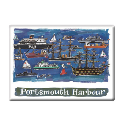 Portsmouth Harbour Fridge Magnet