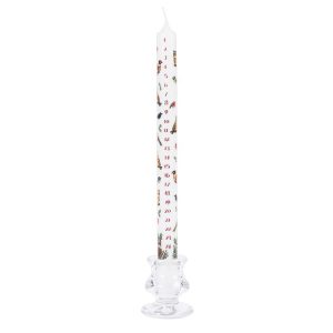 Winter Birds Christmas Dinner Advent Candle