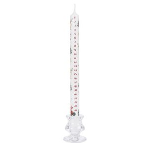Winter Wildlife Christmas Dinner Advent Candle