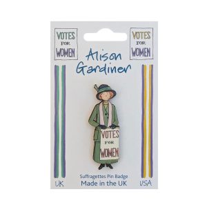 Suffragette UK Single Pin Badge