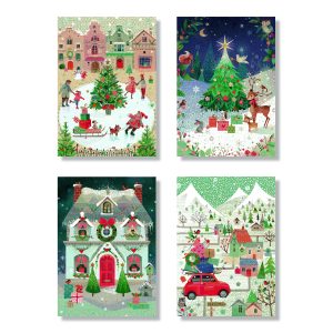 Wonderful Winterworld Christmas Advent Calendar Cards