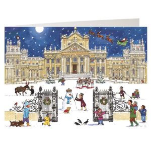Christmas At The Palace Traditional Advent Calendar Card