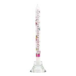 Santa's Sleigh Christmas Dinner Advent Candle