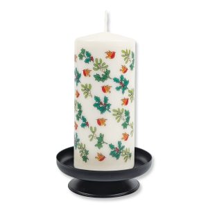Holly and the Ivy Christmas Pillar Candle
